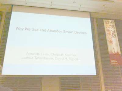 Why We Use and Abandon Smart Devices