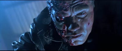 Terminator 2 - T-800 Finds Alternate Power Head's Up Display