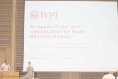An Approach for User Identification for Head-Mounted Displays (HMD)