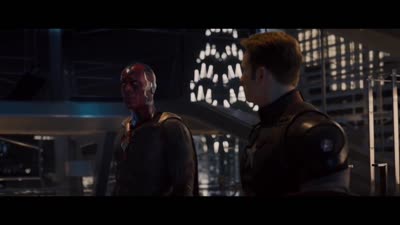 Avengers: Age of Ultron - Vision Lifts Hammer Clip