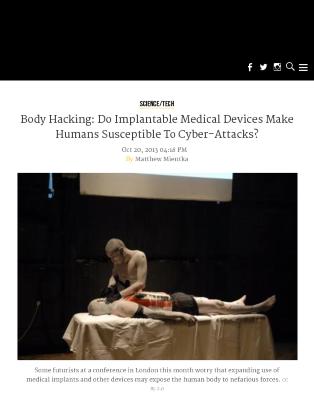 Body Hacking: Do Implantable Medical Devices Make Humans Susceptible To Cyber-Attacks?
