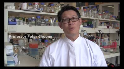 Professor Peter Choong Demonstrates the BioPen