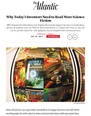 Why Today's Inventors Need to Read More Science Fiction