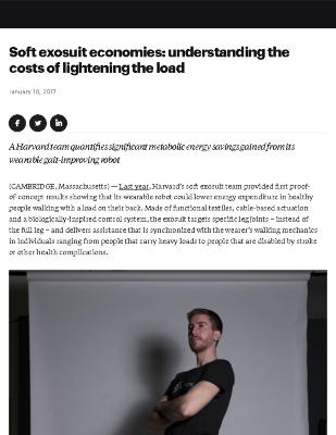 Soft Exosuit Economies: Understanding the Costs of Lightening the Load