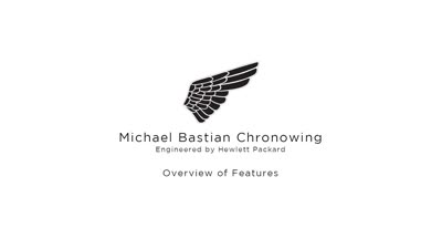Michael Bastian Chronowing Engineered by HP
