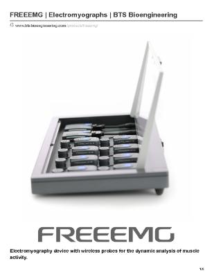FREEEMG - Electromyographs - BTS Bioengineering