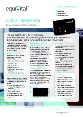 Equivital - EQ02 LifeMonitor