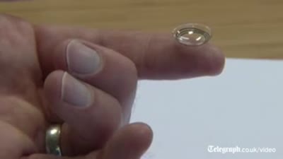 Google reveals smart contact lens