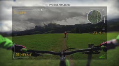 Lumus Augmented Reality - Mountain Bike