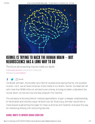 KERNEL IS TRYING TO HACK THE HUMAN BRAIN — BUT NEUROSCIENCE HAS A LONG WAY TO GO
