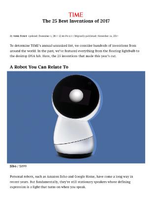 The 25 Best Inventions of 2017