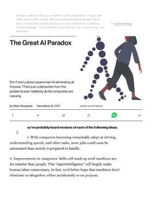 The Great AI Paradox