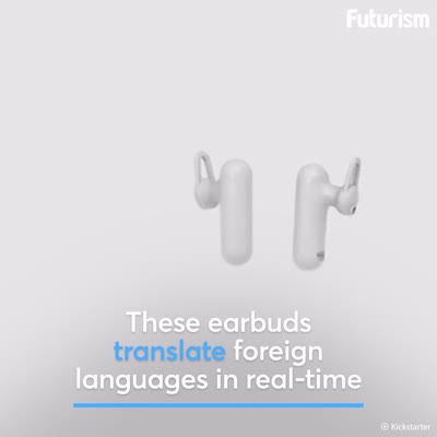 Wearable Earpiece can Translate Language in Real Time