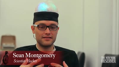 Sean Montgomery's Brain-Hat and Heart-Shirt