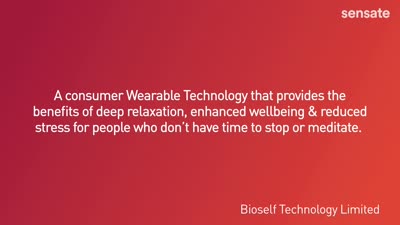 The story of Sensate from BioSelf Technology