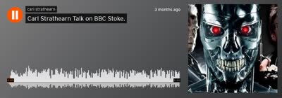 Carl Strathearn Talk on BBC Stoke