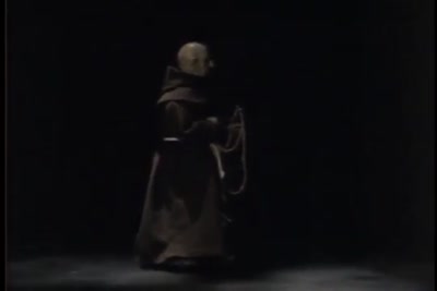 Automaton friar in action
