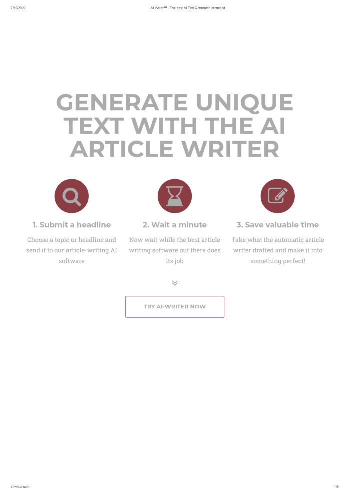 Best Automatic Article Generator Tools -- Auto Article writer - A Listly  List