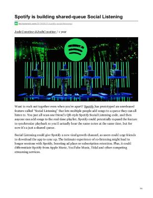 Spotify is building shared-queue Social Listening