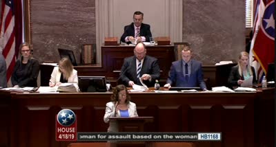Tennessee House Floor Session - 30th Legislative Day