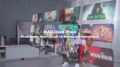 Wave: Next-Gen MR Smart Glasses for Gaming &amp; Entertainment
