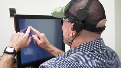 Brain Stimulation Enables Blind Person to "See" Letters