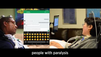 Brain-computer interface enables people with paralysis to control tablet devices