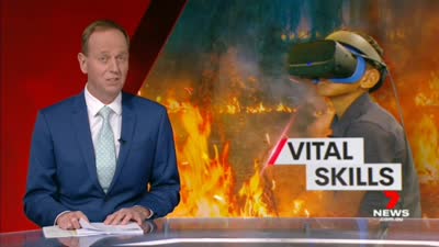Adelaide researchers prepare children for bushfire danger with virtual reality scenario | 7NEWS