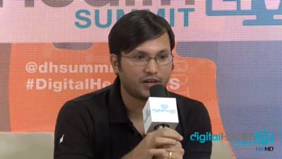 Krispian Lawrence, Co-Founder, Ducere Technologies visits Digital Health LIVE CES WebMD Lounge
