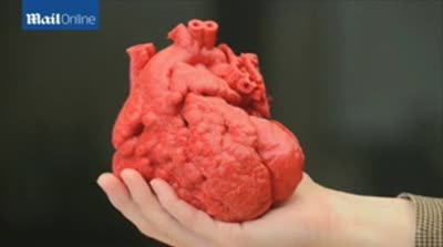 The 3D printed Heart -Scientists could soon build replacement organs using a patient's own cells
